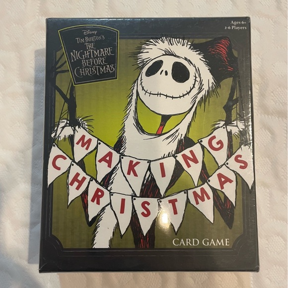 The Nightmare Before Christmas Making Christmas Card Game Funko Brand Family - Picture 1 of 6